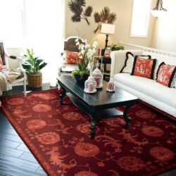 Alternative view of Nourison Regal REG03 Garnet Area Rug