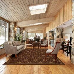 Alternative view of Nourison Regal REG05 Chocolate Area Rug