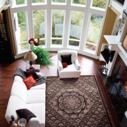 Alternative view of Nourison Regal REG08 Espresso Area Rug