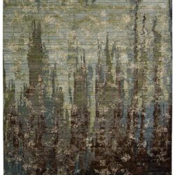 Nourison Rhapsody RH006 Seaglass Area Rug