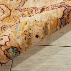 Alternative view of Nourison Rhapsody RH008 Light Gold Area Rug