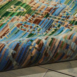 Alternative view of Nourison Rhapsody RH010 Seaglass Area Rug