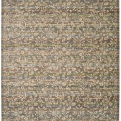 Nourison Rhapsody RH012 Blue Moss Area Rug