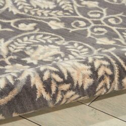 Alternative view of Nourison Riviera RI01 Graphite Area Rug