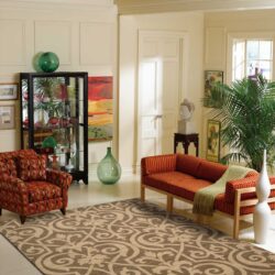 Alternative view of Nourison Riviera RI04 Mocha Area Rug