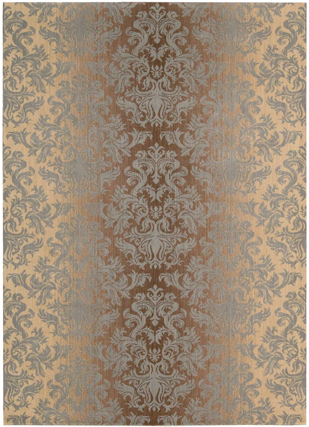 Nourison Riviera RI06 Mocha/Beige Area Rug
