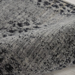 Alternative view of Nourison Riviera RI07 Grey Black Area Rug