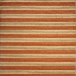 Barclay Butera Ripple RIP02 Pumpkin Area Rug