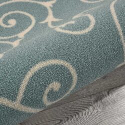 Alternative view of Nourison Home & Garden RS019 Light Blue Area Rug