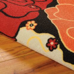 Alternative view of Nourison Home & Garden RS021 Black Area Rug