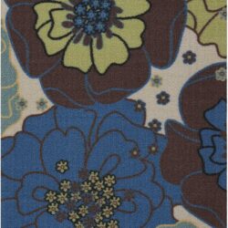 Nourison Home & Garden RS021 Light Blue Area Rug