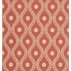 Nourison Home & Garden RS085 Rust Area Rug