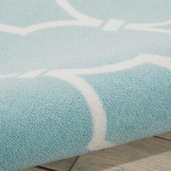 Alternative view of Nourison Home & Garden RS087 Aqua Area Rug