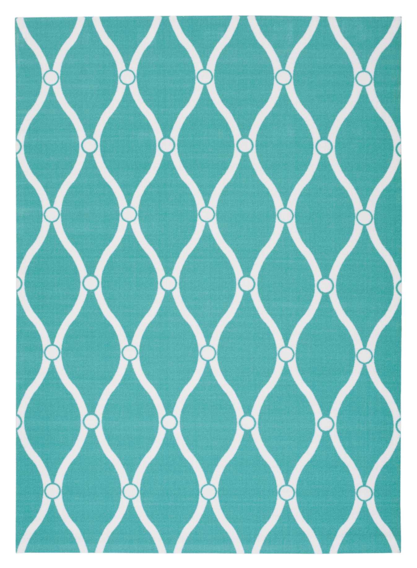 Nourison Home & Garden RS089 Aqua Area Rug