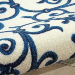 Alternative view of Nourison Home & Garden RS093 Blue Area Rug