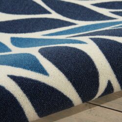 Alternative view of Nourison Home & Garden RS094 Blue Area Rug