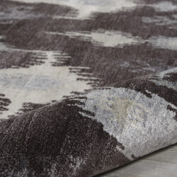 Alternative view of Nourison Silk Shadows SHA09 Grey Area Rug