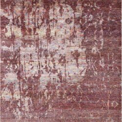 Nourison Silk Shadows SHA10 Wine Area Rug