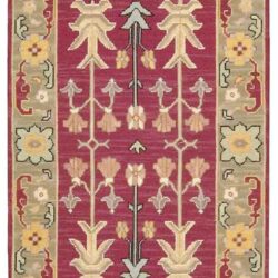 Nourison Nourmak SK92 Burgundy Area Rug