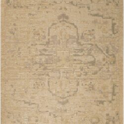 Nourison Silk Elements SKE14 Sand Area Rug