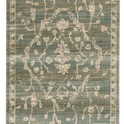 Nourison Silk Elements SKE30 Azure Area Rug