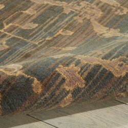 Alternative view of Nourison Silk Elements SKE30 Azure Area Rug