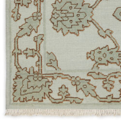 Alternative view of Nourison Silk Pointe SKP1 Aqua Area Rug