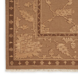 Alternative view of Nourison Silk Pointe SKP1 Brown Area Rug