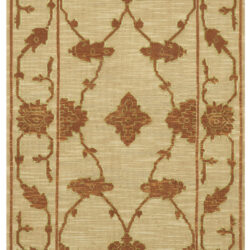 Nourison Silk Pointe SKP1 Green Area Rug