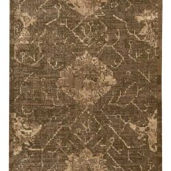 Nourison Silken Allure SLK08 Chocolate Area Rug
