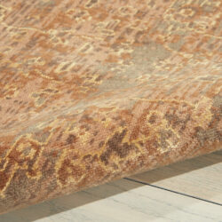 Alternative view of Nourison Silken Allure SLK14 Chocolate Area Rug