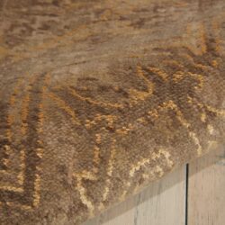 Alternative view of Nourison Silken Allure SLK15 Taupe Area Rug