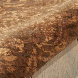 Alternative view of Nourison Silken Allure SLK19 Chocolate Area Rug