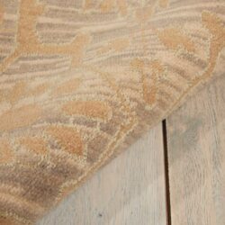 Alternative view of Nourison Silken Allure SLK23 Sand Area Rug
