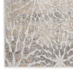 Alternative view of Nourison Silky Textures SLY07 Ivory Beige Area Rug