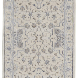 Nourison Silky Textures SLY08 Ivory/Grey Area Rug