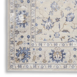 Alternative view of Nourison Silky Textures SLY09 Ivory Area Rug