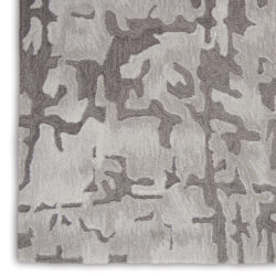 Alternative view of Nourison Symmetry SMM03 Ivory/Taupe Area Rug