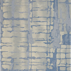 Nourison Symmetry SMM04 Blue Grey Area Rug