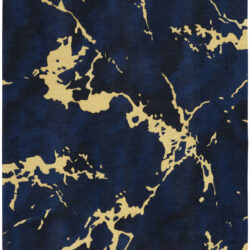 Nourison Symmetry SMM09 Navy Area Rug