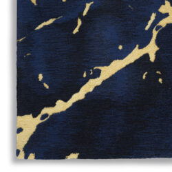 Alternative view of Nourison Symmetry SMM09 Navy Area Rug
