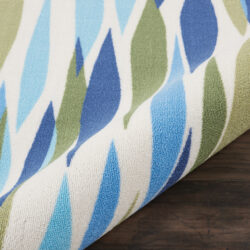 Alternative view of Waverly Sun N' Shade SND01 Seaglass Area Rug