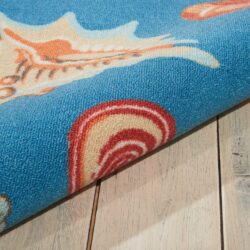 Alternative view of Waverly Sun N' Shade SND22 Azure Area Rug