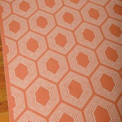 Alternative view of Waverly Sun N' Shade SND26 Tangerine Area Rug
