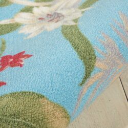 Alternative view of Waverly Sun N' Shade SND46 Aqua Area Rug