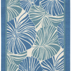 Waverly Sun N' Shade SND87 Blue Area Rug