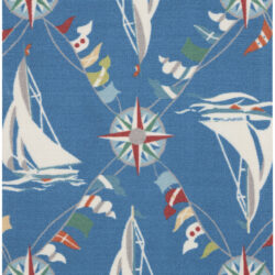 Waverly Sun N' Shade SND89 Navy Area Rug