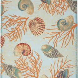 Waverly Sun N' Shade SND92 Light Blue Area Rug