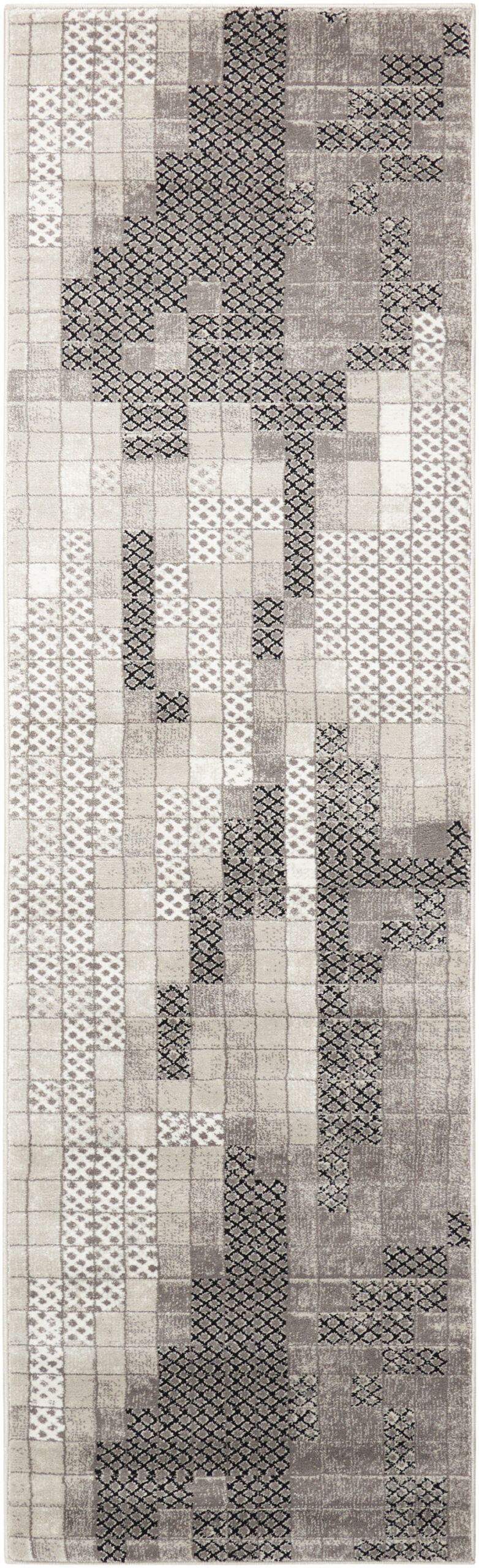 Nourison Soho SOH07 Grey Area Rug