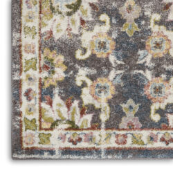 Alternative view of Nourison Soraya SOR02 Charcoal Multi Area Rug